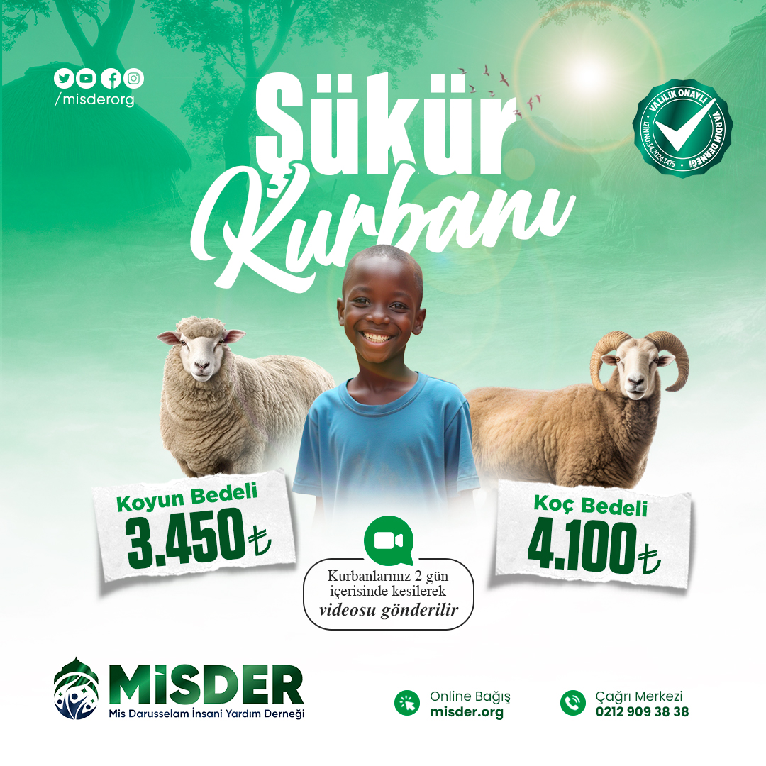 Şükür Kurban Bağışı